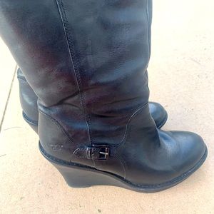 Ugg, gently used high heeled boots